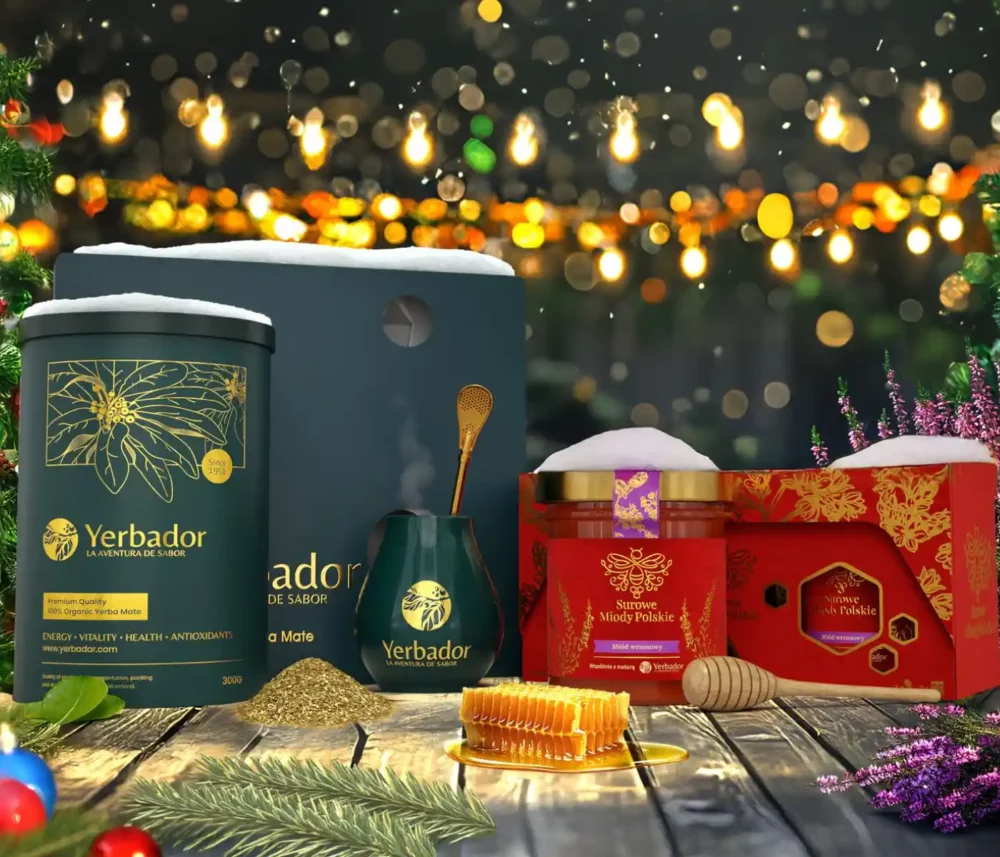 midoyerba Yerba mate set with raw Polish phacelia honeys