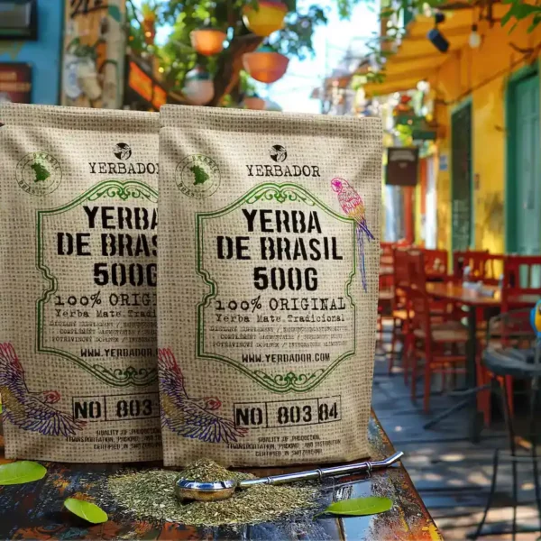 Doypack Yerba De Brasil 1 kg – real yerba mate for brewing in a group