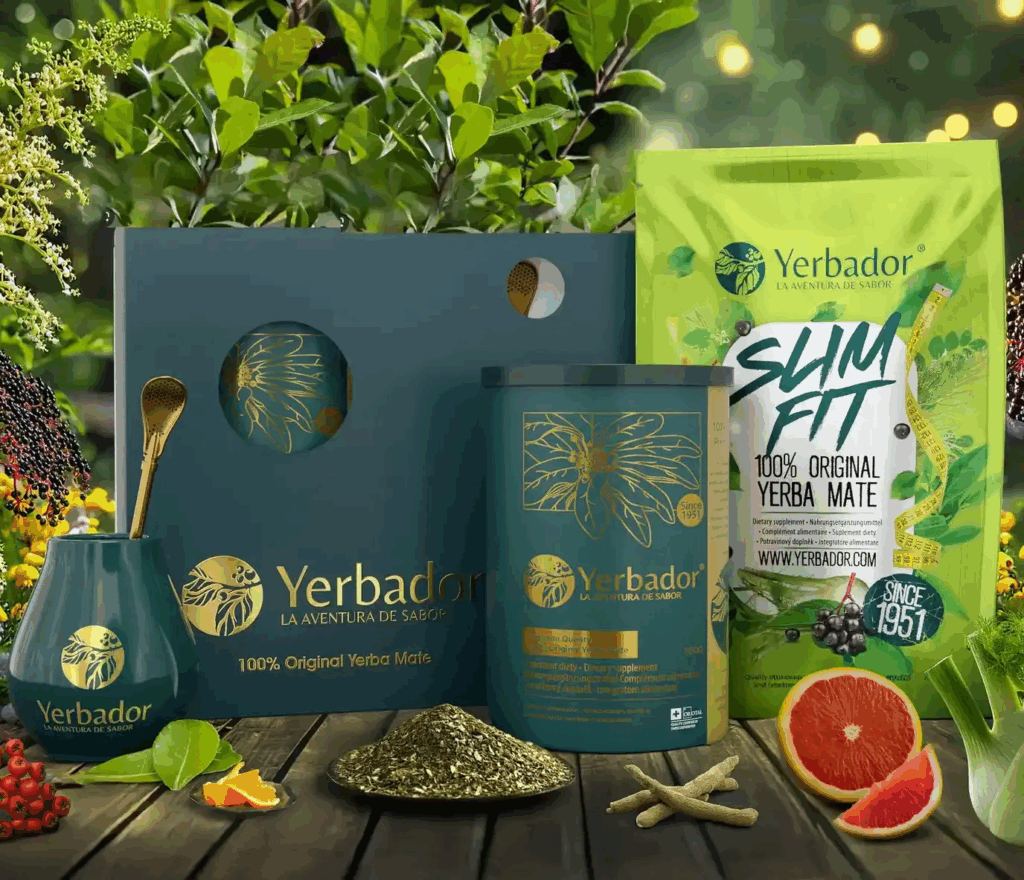 Yerba Mate gift set with Slim Fit supporting weight loss