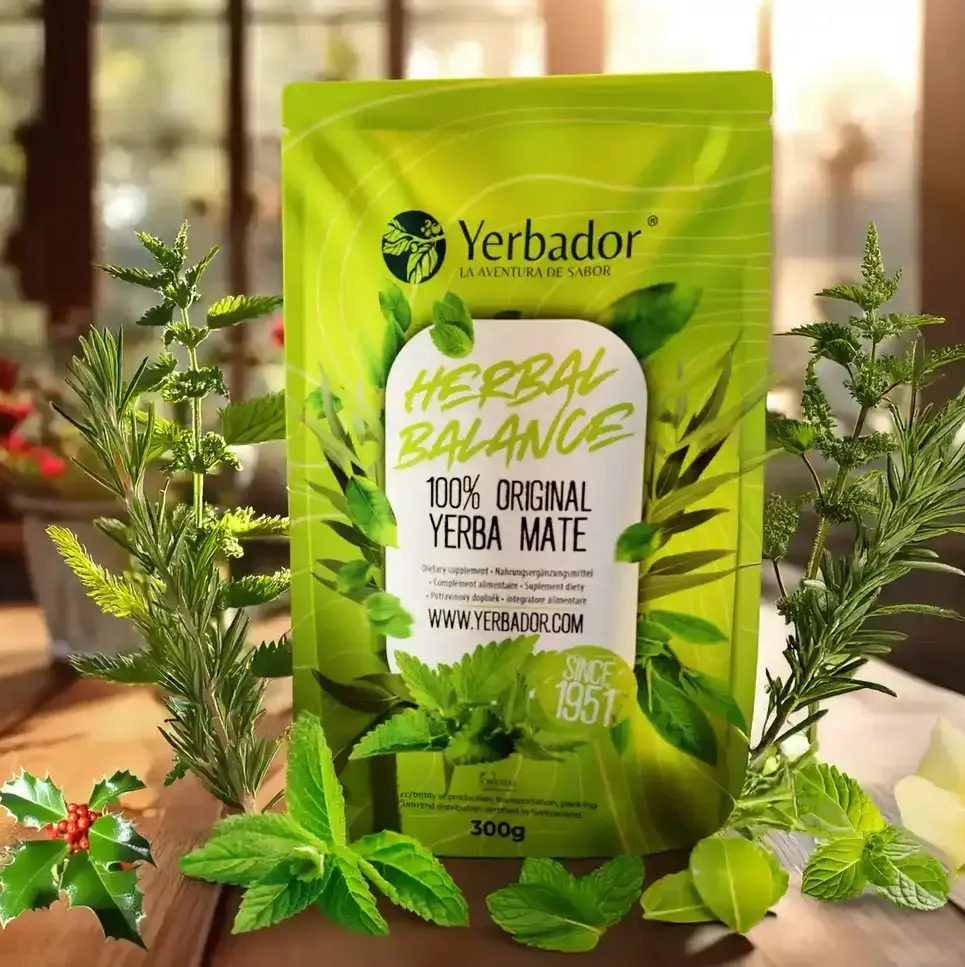 Yerbador Herbal Balance, yerba mate with herbs for digestion