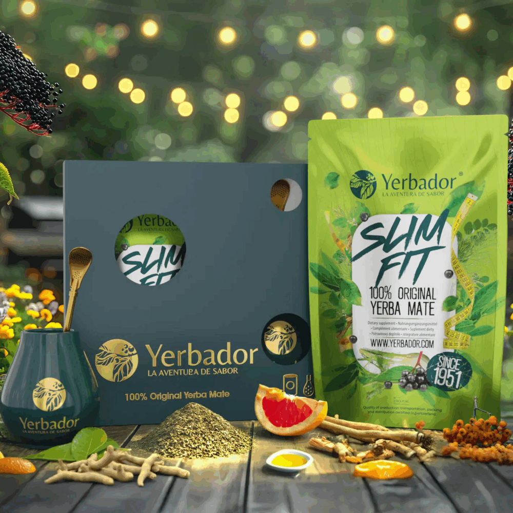 image Starter set: matero, bombilla and yerba mate for weight loss Slim Fit