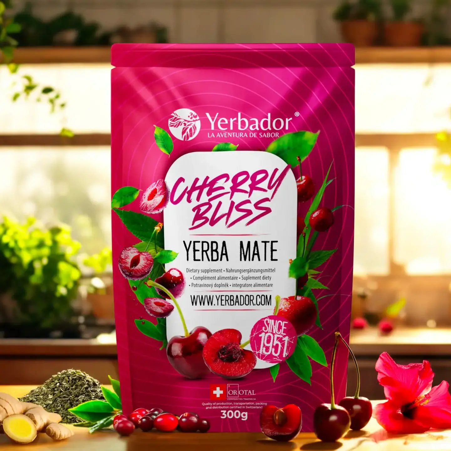 Yerba Mate Cherry Bliss – packaging