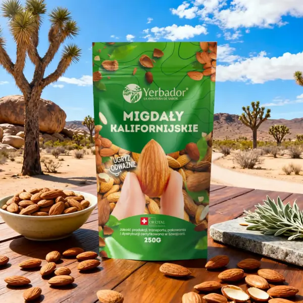 Blanched Californian Almonds, 250 g