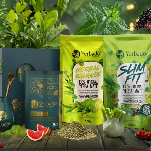 Yerba mate gift set Slim Fit and Herbal Balance