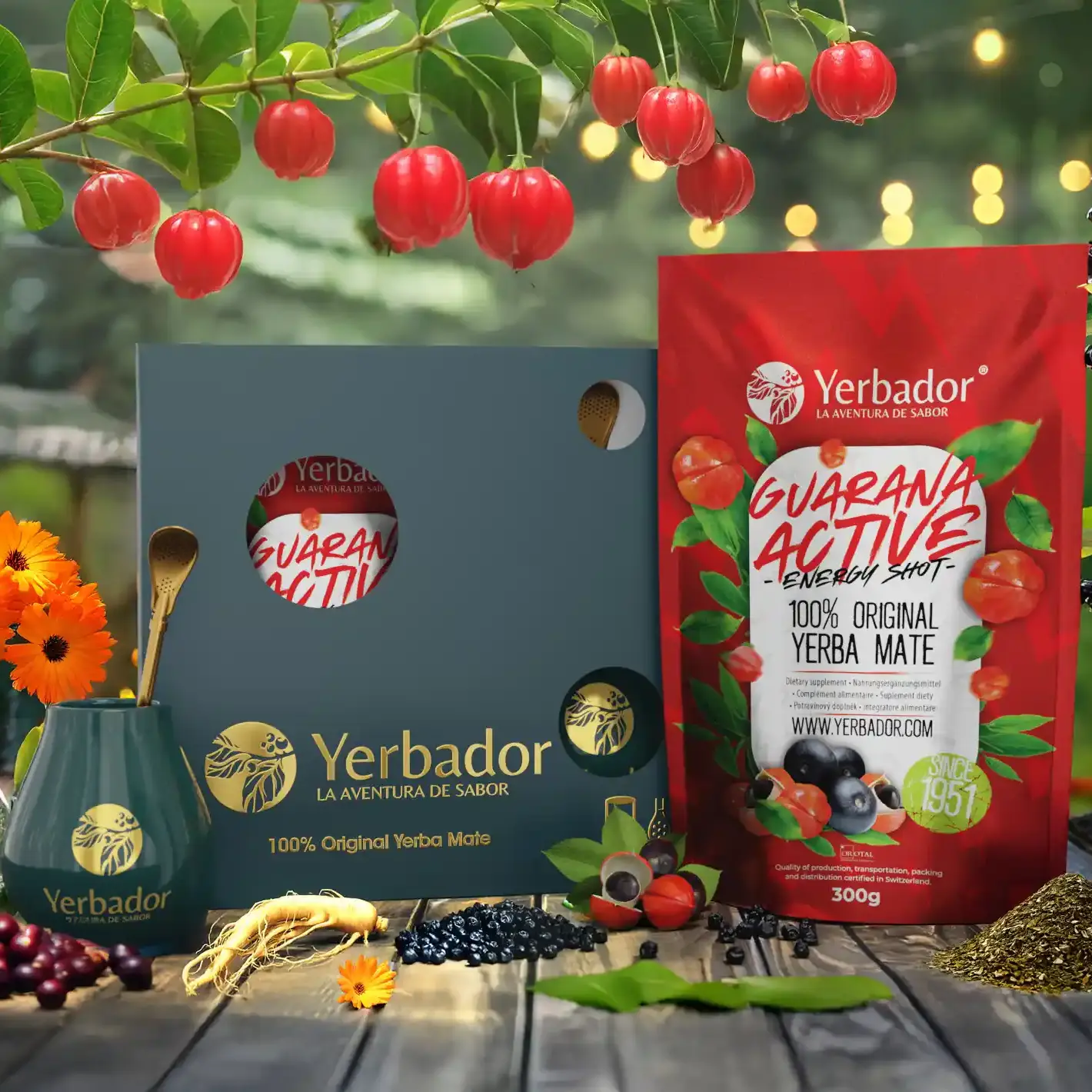 Starter Set Ultra Energy Guarana Yerbador