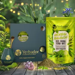 Starter set bombilla matero yerba mate herbal balance