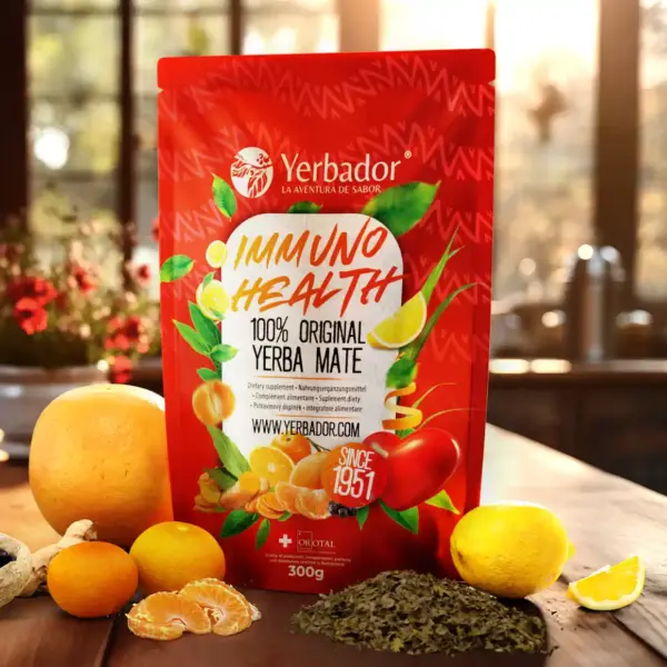 Yerba Mate Immuno - dried leaves rich in minerals and vitamins
