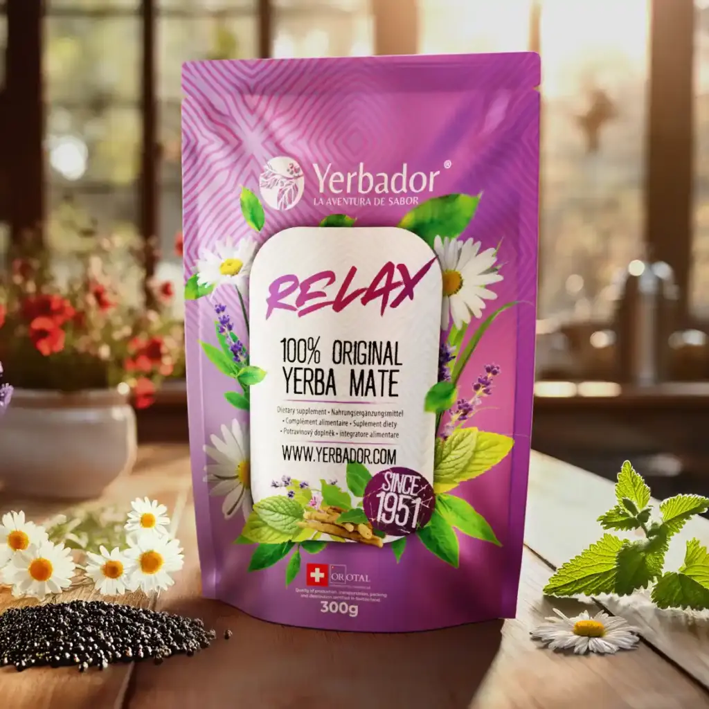 Yerba Mate Relax with lemon balm and chamomile