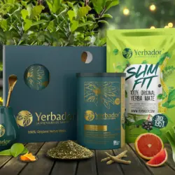 Yerba mate gift set with Slim Fit, product photo