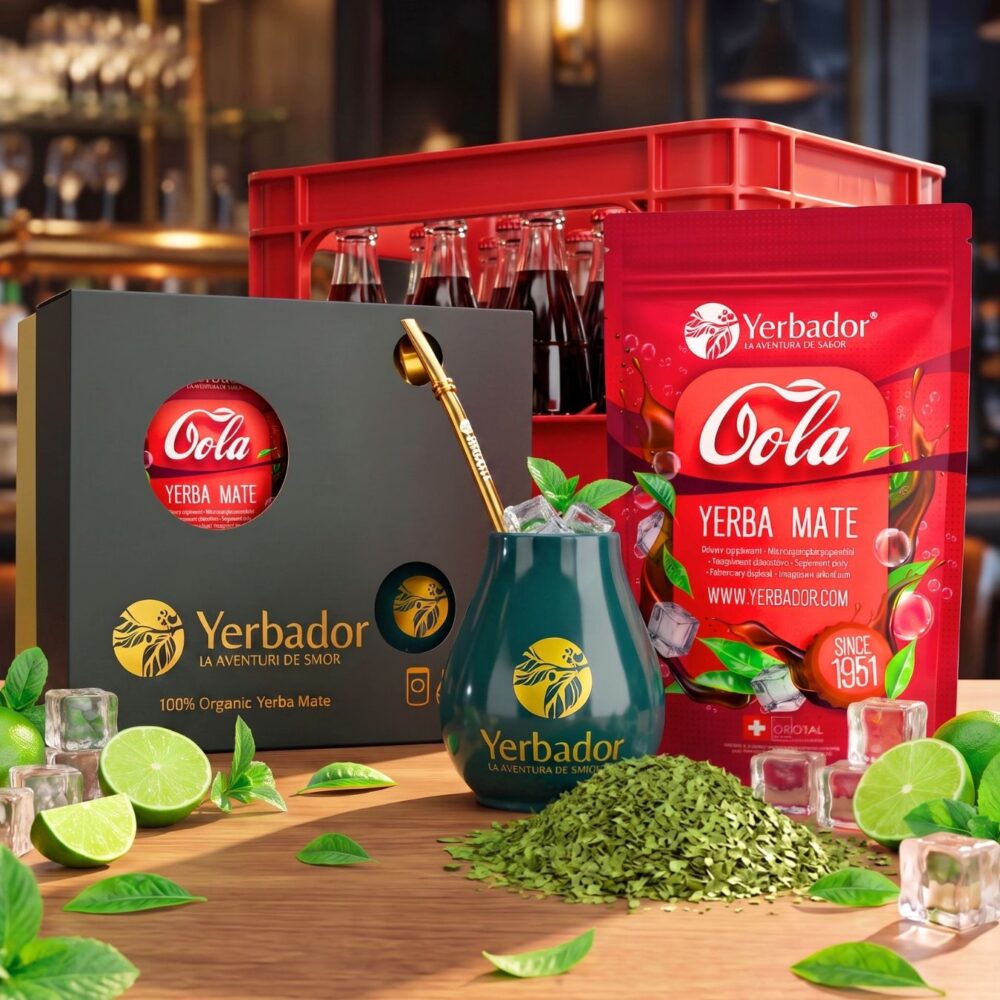 YERBA MATE GIFT SET – COLA Yerba Mate gift set in Cola flavour