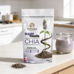 Yerbador chia seeds - natural source of fibre and vitamin B1