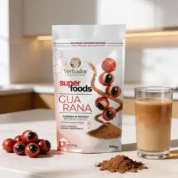 Yerbador guarana powder, natural source of caffeine for the fitness bar