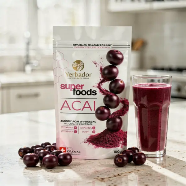 Acai Berry Powder – 100 g – Source of Vitamins A, C and E