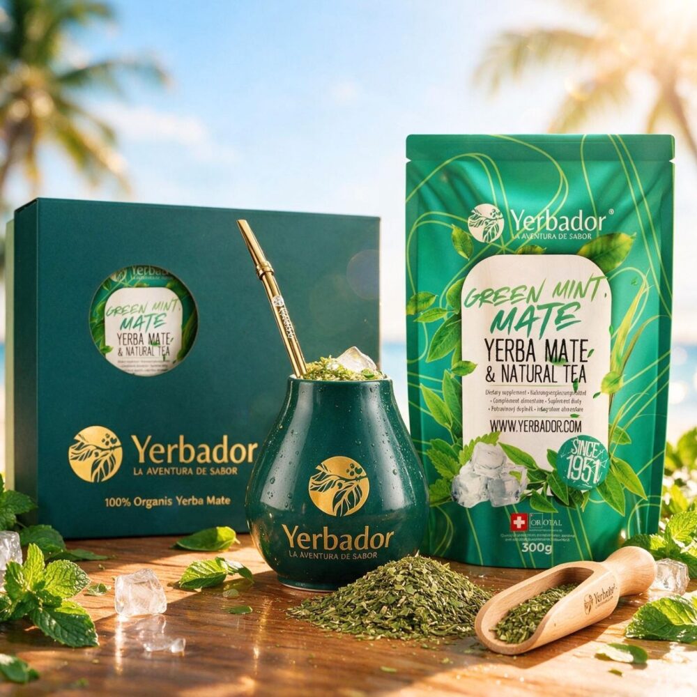 YERBA MATE STARTER SET - GREEN MINT – YERBA MATE + GREEN TEA + BEECH SCOOP YERBA MATE STARTER SET - GREEN MINT – YERBA MATE + GREEN TEA + BEECH SCOOP