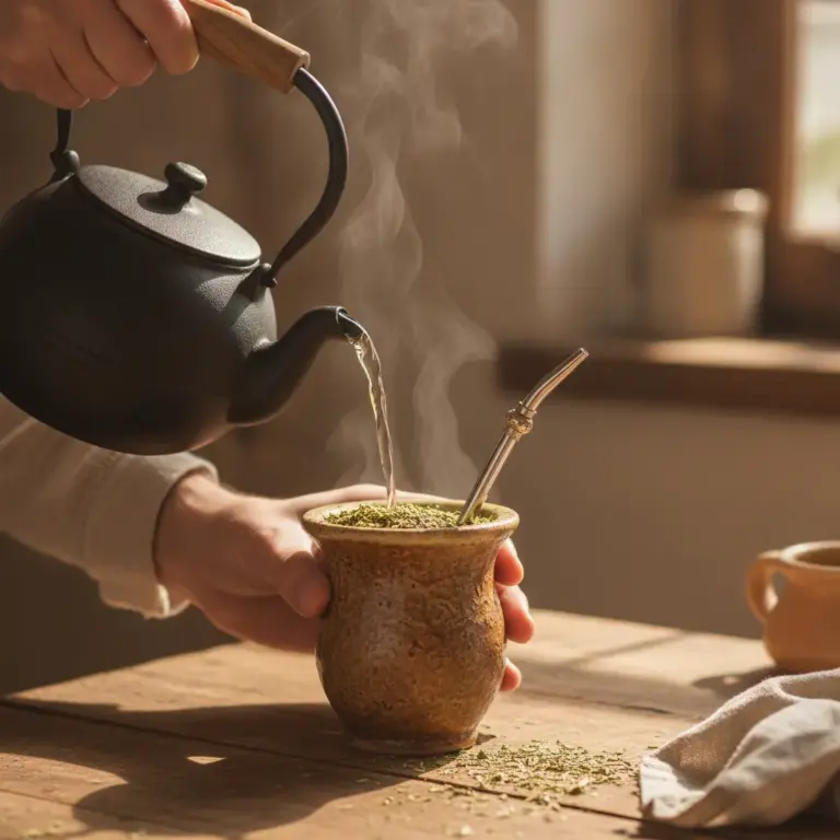 How to brew yerba mate - matero and bombilla