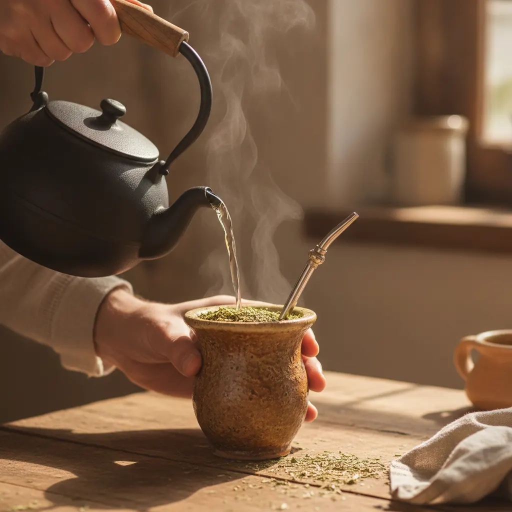 How to brew yerba mate - matero and bombilla
