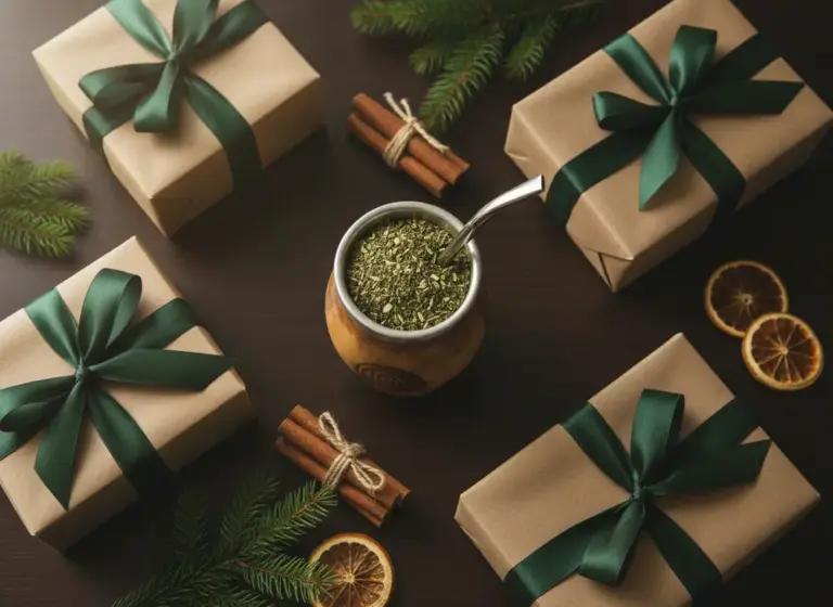 Christmas gifts for employees — yerba mate sets in corporate gift boxes