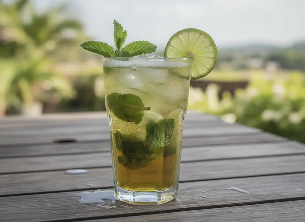Yerba Mate fredda tereré servita al bancone
