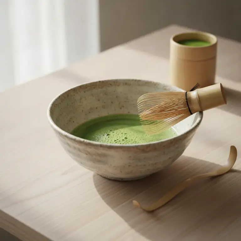 Matcha set - bowl, chasen and Sakuro Matcha