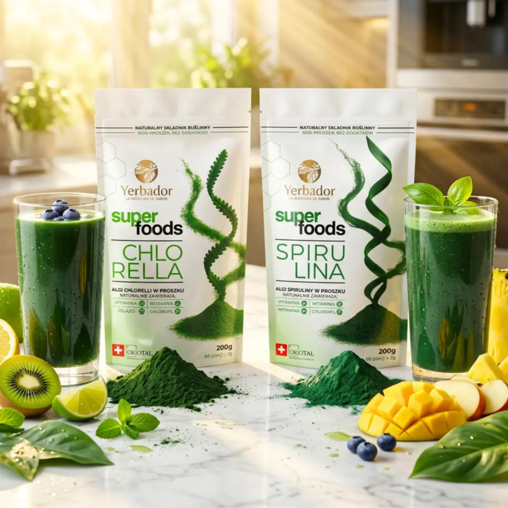 CHLORELLA + SPIRULINA SET (body support)