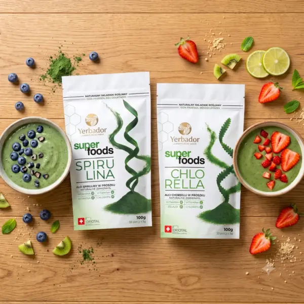Dúo verde · chlorella y espirulina — inspiración para tu ritual diario