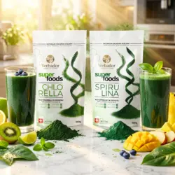 Chlorella and spirulina set 400 g Yerbador