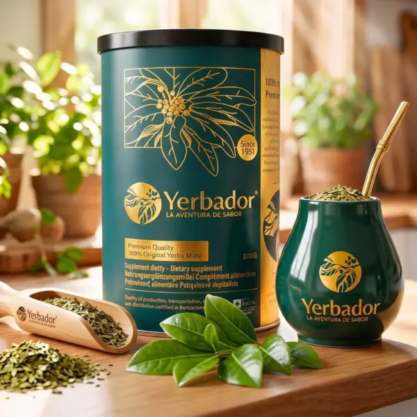 AIRTIGHT TUBE  YERBA MATE 100% LEAVES ONLY with beech scoop