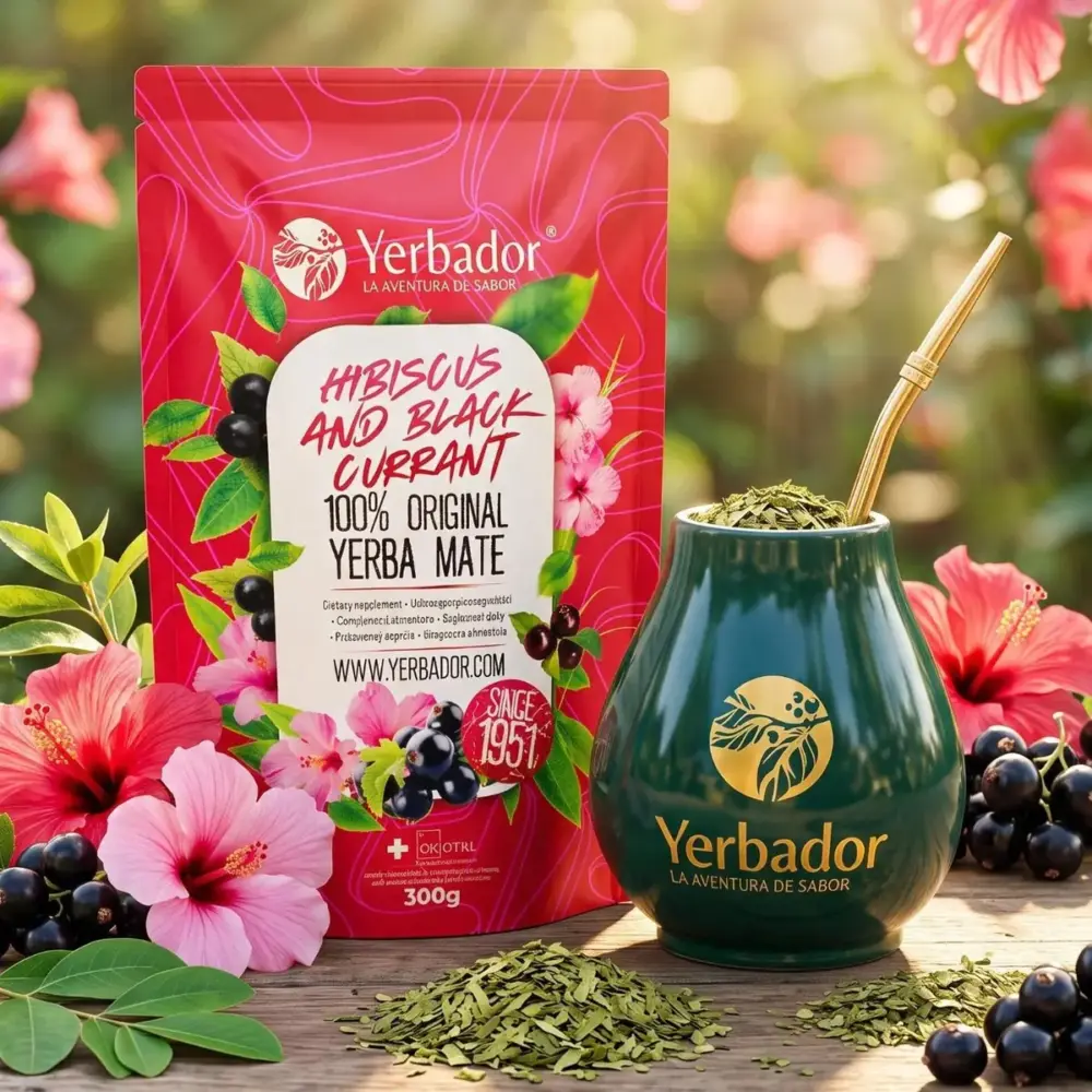 YERBA MATE – HIBISCUS AND BLACK CURRANT YERBA MATE – HIBISCUS AND BLACK CURRANT