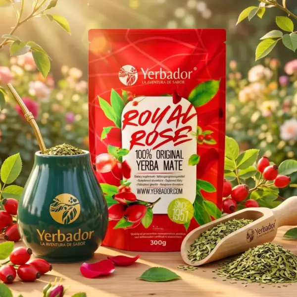 YERBA MATE – ROYAL ROSE GARDENS + BEECH SCOOP