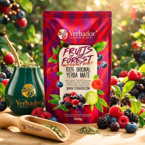 YERBA MATE – FOREST FRUITS + BEECH SCOOP