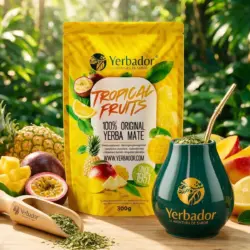 YERBA MATE – TROPICAL FRUITS + BEECH SCOOP