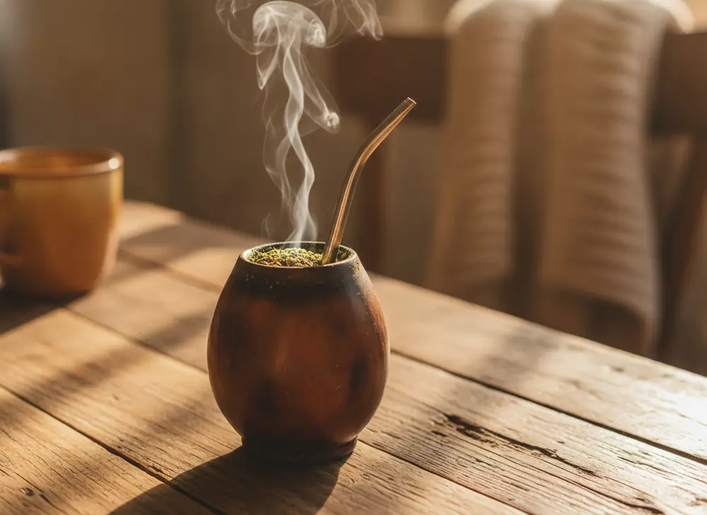 A steaming matero with yerba mate – how to avoid side effects of drinking yerba