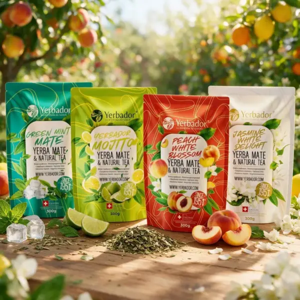 YERBA MATE – YERBA WITH TEA 3 + 1