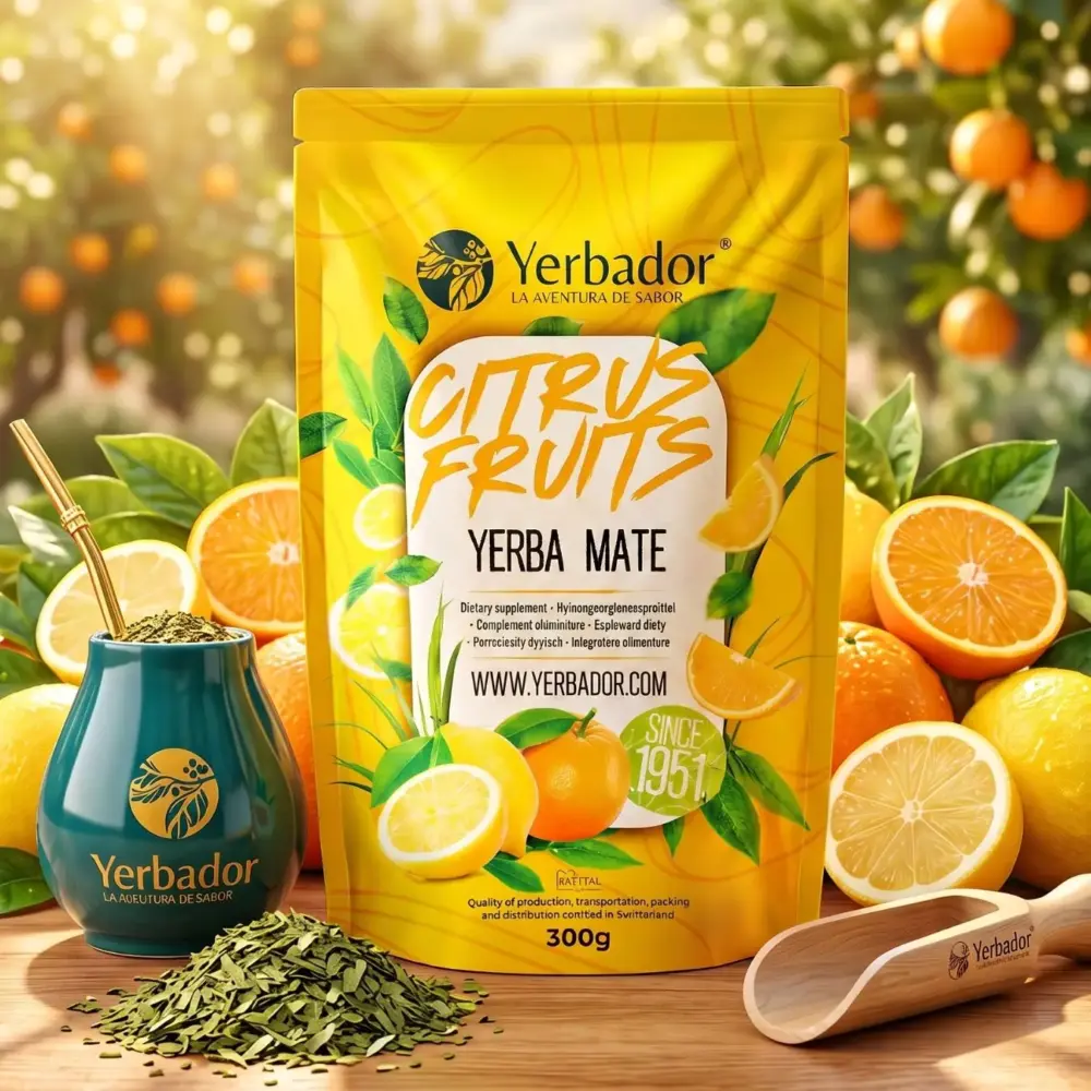 YERBA MATE YERBADOR – CITRUS FRUITS + BEECH SCOOP YERBA MATE YERBADOR – CITRUS FRUITS + BEECH SCOOP