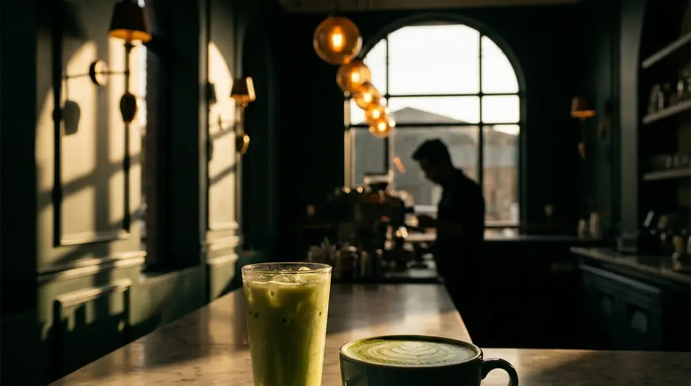 Yerba mate servita in un locale di ristorazione