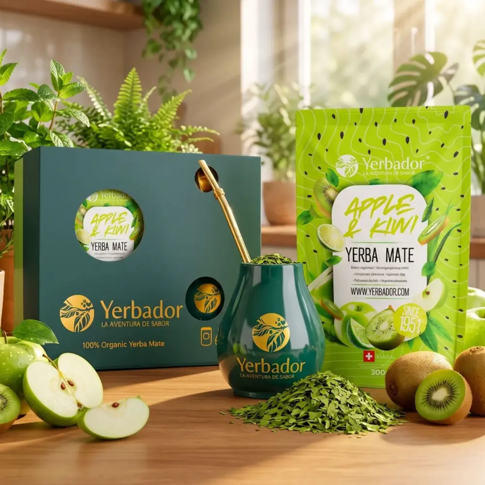YERBA MATE GIFT SET – APPLE & KIWI YERBA MATE GIFT SET – APPLE & KIWI