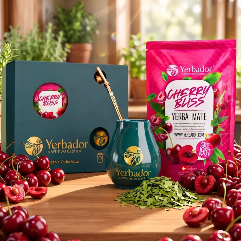 YERBA MATE GIFT SET – CHERRY BLISS YERBA MATE GIFT SET – CHERRY BLISS