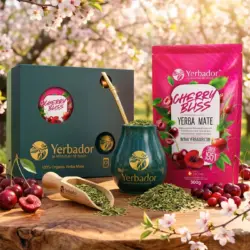 YERBA MATE GIFT SET – CHERRY BLISS + BEECH SCOOP