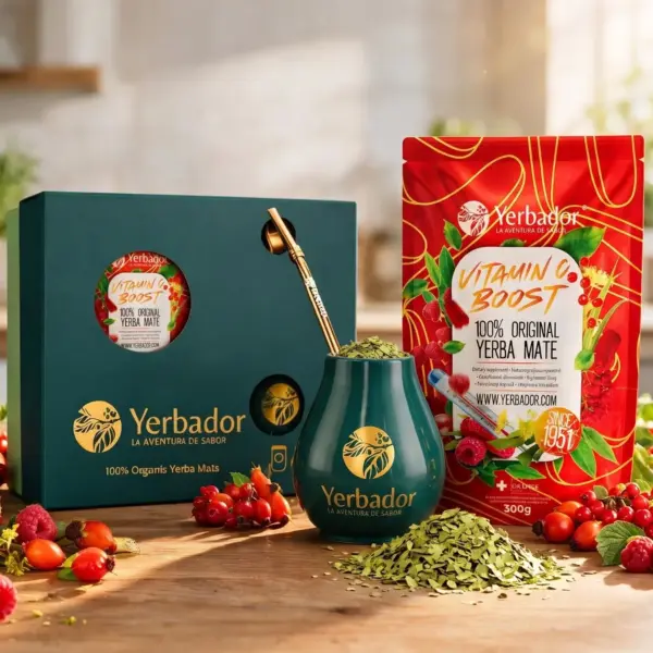 YERBA MATE GIFT SET VITAMIN C BOOST