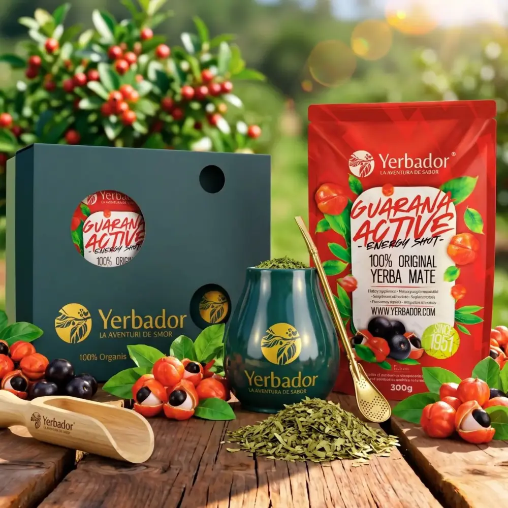 STARTER SET – BOMBILLA + MATERO + YERBA MATE ULTRA ENERGY – GUARANA + BEECH SCOOP STARTER SET – BOMBILLA + MATERO + YERBA MATE ULTRA ENERGY – GUARANA + BEECH SCOOP
