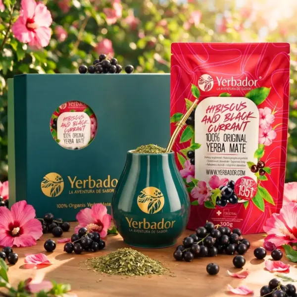 YERBA MATE STARTER SET – HIBISCUS AND BLACK CURRANT