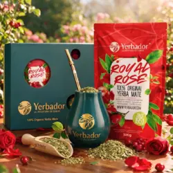 YERBA MATE STARTER SET – ROSE GARDENS + BEECH SCOOP