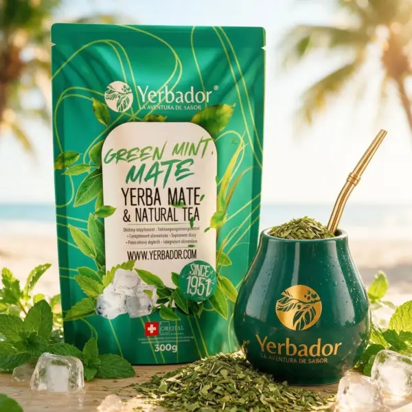 GREEN MINT – YERBA MATE + GREEN TEA