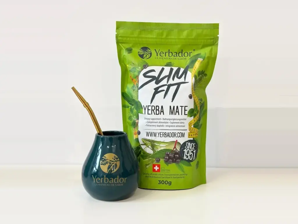 Starter set photo: Slim Fit 300 g and Yerbador mate cup with bombilla
