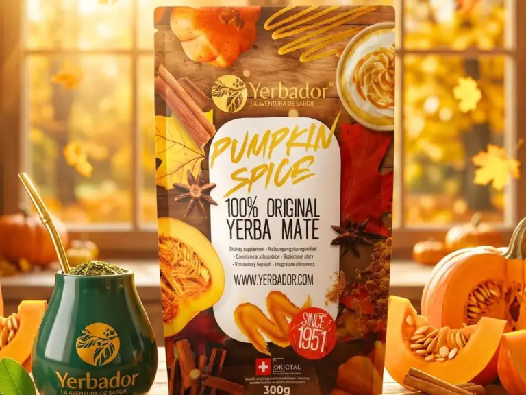 Autumn Pumpkin Spice yerba mate with pumpkin, cinnamon and anise